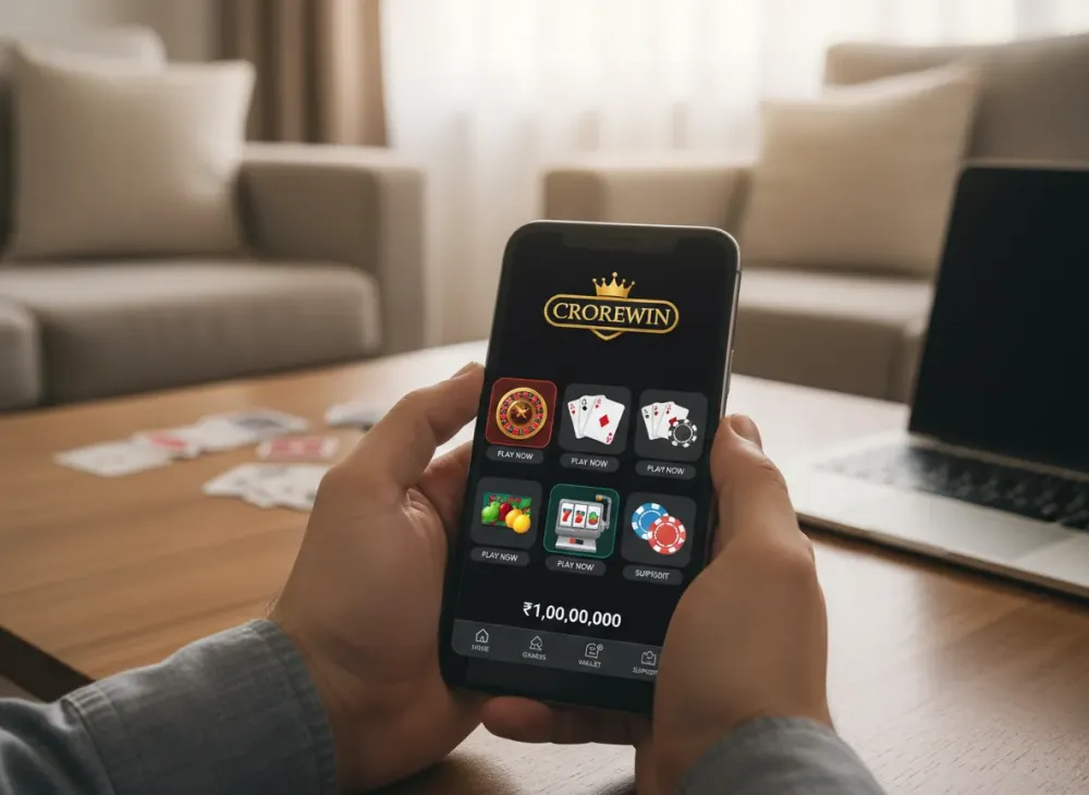 Crorewin app review and how to use its features