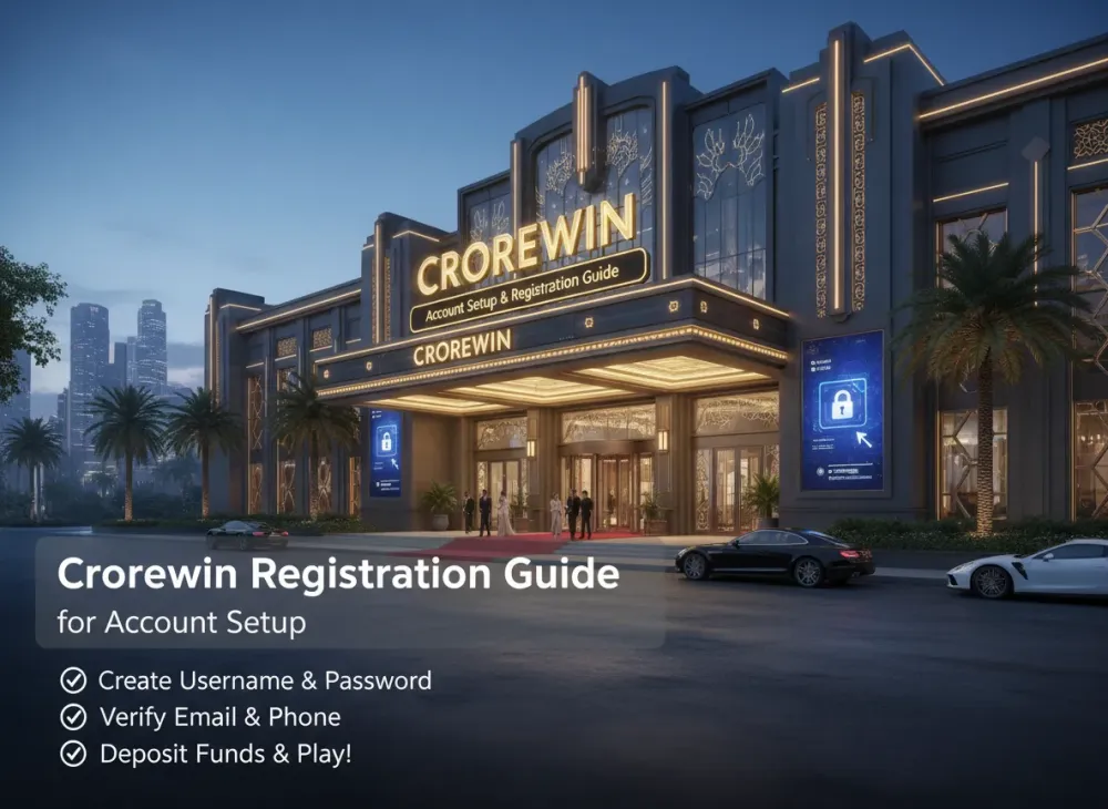 Crorewin registration Guide for Account Setup